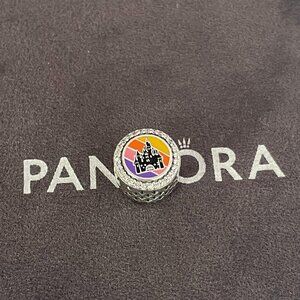 Pandora Disney 100 Years of wonder Magic key Popcorn Bucket Charm Bead Charm